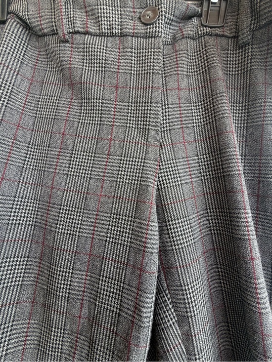 Hilary Radley Pants - Hilary Radley Plaid Trousers